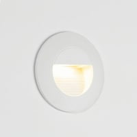 كشاف درج دائري إنارة أصفر جرم اسود-ابيض-رمادي ضمان...