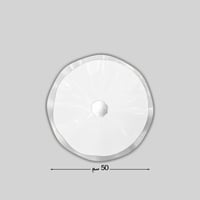 بلفون لطش فضي لامع بـ3 اضاءة موديل 114