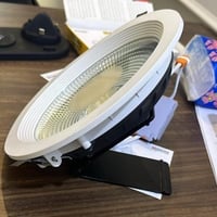 سبوت لايت كوب 30 واط 20 سم 1/3 ثلاثة لون ضمان سنتي...