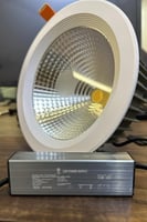 كشاف كوب المنيوم 60 وات 20 سم ضمان 5 سنوات