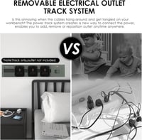 قاعدة توصيلة كهربائية تراك سوكت لطش رمادي متوفرة ب...