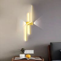 انارة جدارية ليد بـ3 اضاءة بتصميم ابداعي بطول 100...