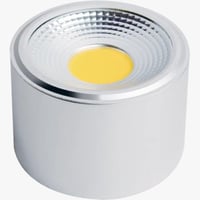 كشاف سلندر أبيض* اسود 10 سم بقوة 10واط ضمان 2 سنوا...