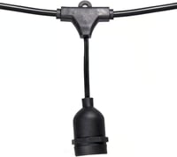 عقود لمبات سلك هولدر عقد لمبات طول 100متر اسود 200...