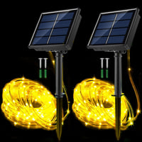 سلسلة مصابيح تعمل بالطاقة الشمسية، علبه من سلسلة م...