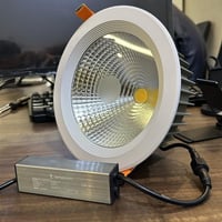 كشاف كوب المنيوم 60 وات 20 سم ضمان 5 سنوات