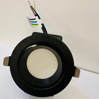 كوب بنل ضد التوهج ثابت المنيوم 7 سم 7 واط جرم اسود...