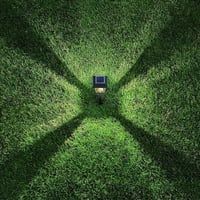 شعلة *مصباح مسار يعمل بالطاقة الشمسية من MR مع مصب...