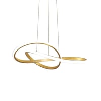 ثريا مودرن ليد حلقات اوروبي ثلاث اضاءات قطعة فنية...