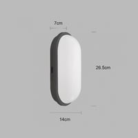 عدد 8 حبه لمبة ليد جدار خارجي ابيض - اصفر -30 واط