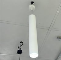 انارة معلقة بثلاث اضاءة 40 سم ابيض كريمي اصفر 7w