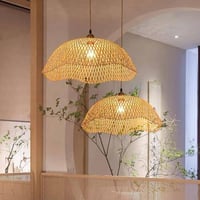 ثريا علاقي خزف دائري متموج