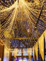 حبل زينة 50 متر 500 لمبة عادي اضاءة للزينة او المم...