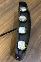 اضاءة جدارية خارجية رباعي الامنيوم 8وات 8لمبات