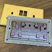 فيش مزدوج 13 امبير MR ذهبي ضمان 25 سنة