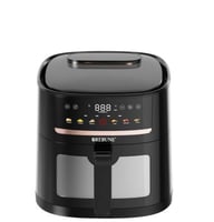 ريبون قلاية هوائية بالبخار 1500 واط، سعة 6 لتر، طه...