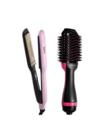 بكج مجموعة الاستريت من ريبون – مشط حراري ومكواة شع...