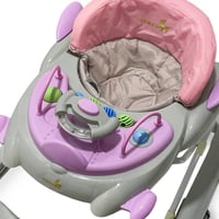 مشاية اطفال زهري