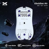 Obsidian AIR Skates for Universal Dots (Purple dot...
