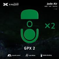 Jade Air Mouse Skates for GPX2 / X2 SUPERSTRIKE