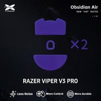 Obsidian Air Mouse Skates – RAZER VIPER V3 PRO