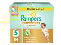 بامبرز حفاضات راحة متكاملة مقاس 5، 84 قطعة