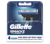 أمواس ماك3 تيربو 4 شفرة من جيليت