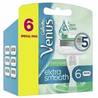 جيليت شفرات ناعمه 6 حبات