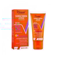 لوشن مرطب ومبيض للبشرة وواقي من الشمس قوة 50 من دي...