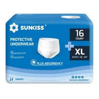 صن كيس سراويل لكبار السن-اكس .لارج- 16 سروال