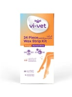 مجموعة شرائح شمع لازالة الشعر للبشرة العادية اوران...