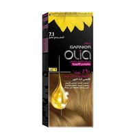 غارنييه صبغه شعر اوليا اشقر رمادي غامق 7.1