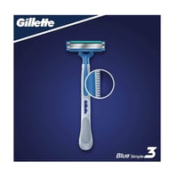 كرتون شفرات جيليت بلو سيمبل 3 للرجال 8+2مجاناً