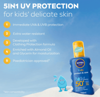 بخاخ واقي شمسي نيفيا صن للاطفال