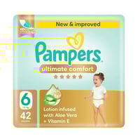 بامبرز حفاضات عناية مميزة مقاس 6 13+ كيلو 42 حفاضة