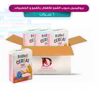 كرتون حبوب القمح للأطفال 6+ شهر مع الخضروات 200 جم...