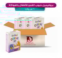 كرتون حبوب القمح للأطفال 6+ شهر مع الفواكة 200 جم...