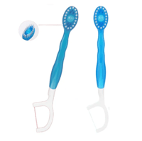 بيوتي سيستم فرشاة ومعجون مع خيط تنظيف الاسنان 10 ق...