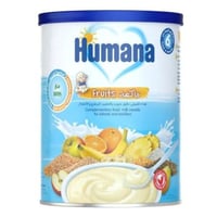 هيومانا دقيق حبوب بالحليب والفواكه للأطفال 400 جم