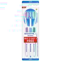 سنسوداين فرشاة أسنان ناعمة للأسنان الحساسة 3 قطع -...