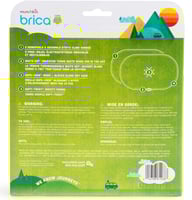 مظلة نافذة بريكا لاصقة بتصميم منبثق مع منبه لدرجة...