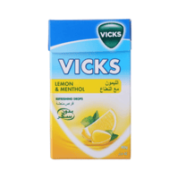 فيكس أقراص ترطيب وتطهير الحنجرة بالليمون والنعناع-...