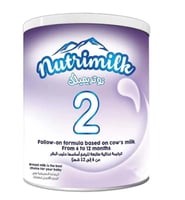 نوتريميلك بريميوم 2 حليب اطفال من 6-12 شهر 400 جم