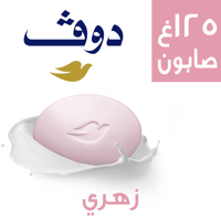 دوف صابون زهري لبشرة ناعمة ونقية ومشرقة - 125 جم