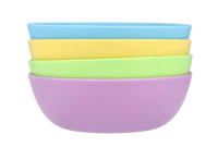 أوعية متعددة من مانشيكن، أوعية بأربعة ألوان، 6 أشه...