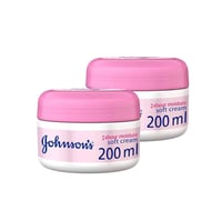 جونسون كريم جسم ناعم مرطب 200 مل 1+1 مجانا