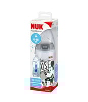 نوك رضاعة 300مل مع حلمة سيليكون 6-18 شهر - ميكي ما...