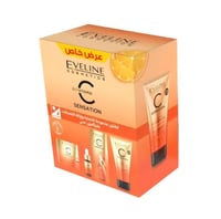 مجموعة العناية بالبشرة سينسيشن للنضارة وإزالة التص...