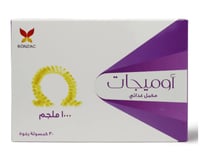 أوميجات، مكمل غذائي الأوميجا 3 1000 مجم - 30 كبسول...