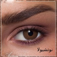 عدسات لاصقة لمدة 6 اشهر اديكت نوتشيولا من انستازيا